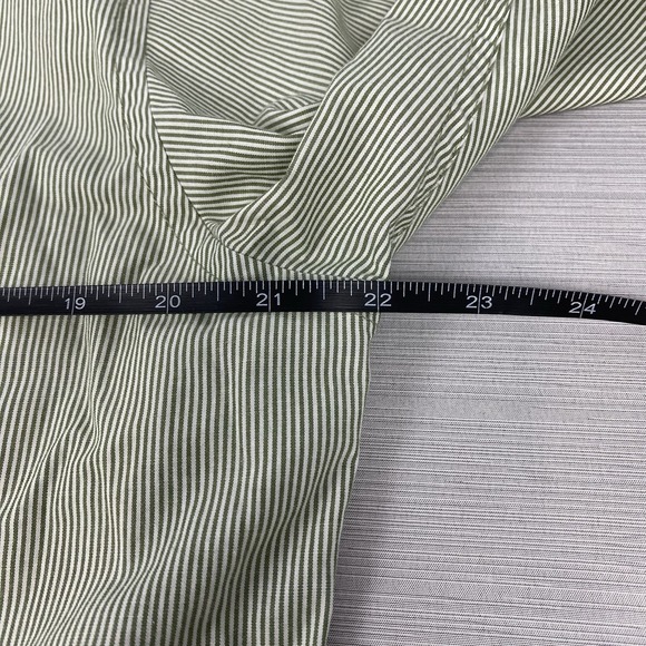 Dockers Mens‎ Medium Shirts Black And Green Button-Down Short Sleeve - Picture 13 of 15